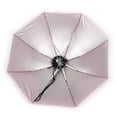 thumbnail image 2 of Sombrero de paraguas de pesca y golf de poliéster fucsia con 8 varillas para sol y lluvia, 2 of 3
