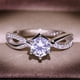 thumbnail image 3 of Fiudx Anillos de Moda, Elegante Alianza de Boda, Impresionante Joyería de Aleación, Regalo Único de Navidad, Ideal para Fiestas, Compromisos y Banquetes, Perfecto para Mujeres, Diseño Llamativo., 3 of 6