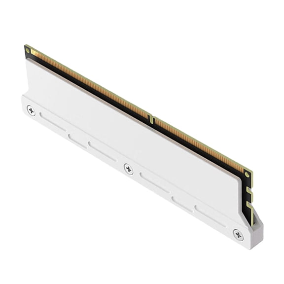 Aluminum Heatsink 140x35x9mm for DDR5 DDR4 DDR3 Memory Modules, Thermal Management for Gaming & Editing PCs