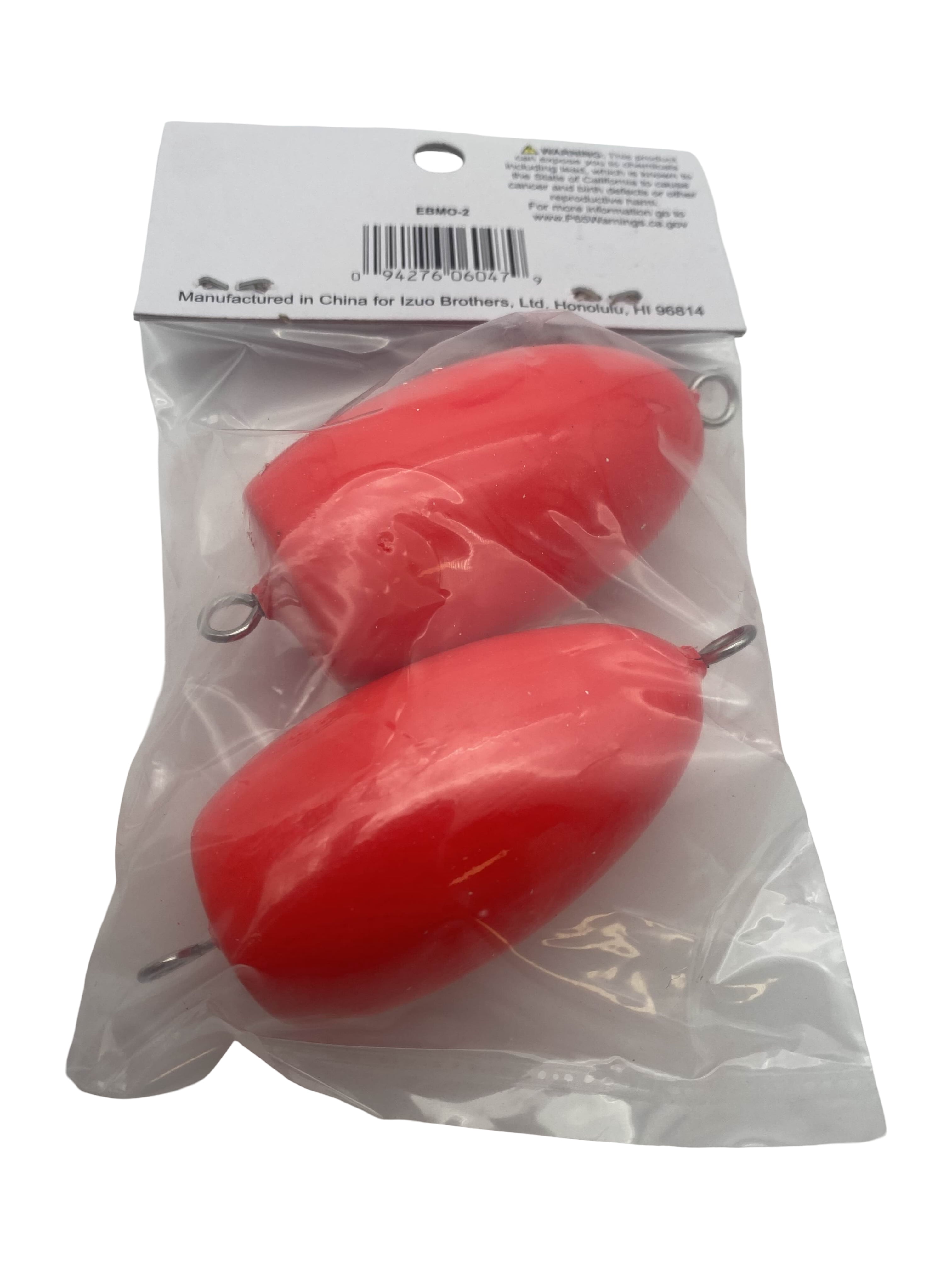 Izuo Brothers Egg Fishing Floats, Orange