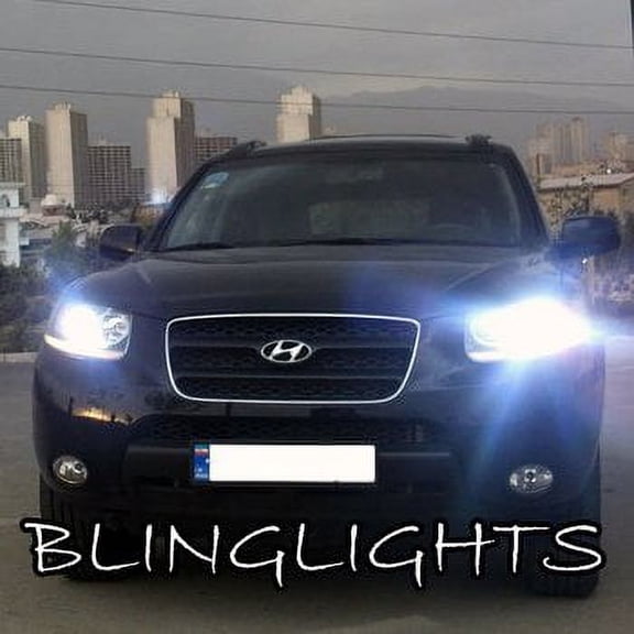 For 2007 2008 2009 2010 2011 2012 Hyundai Santa Fe Bright White Light Bulbs for Headlamps Headlights