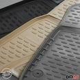thumbnail image 3 of OMAC Floor Mats Liner for Porsche Cayenne 2019-2025 Beige TPE All-Weather 4 Pcs, 3 of 11
