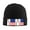 Black, variant on Baseball Lace Flag Beanie Hat Men Women Warm Printed Cap Knit Beanies Hats Outdoor Winter Gray
