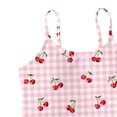 thumbnail image 4 of YunPes Girls Swimsuit One Piece Cute Cherry Bow Print Beach Vacation Bathing Suit for Teens Y2K Quick Dry Summer Swimwear Clothes, 4 of 8
