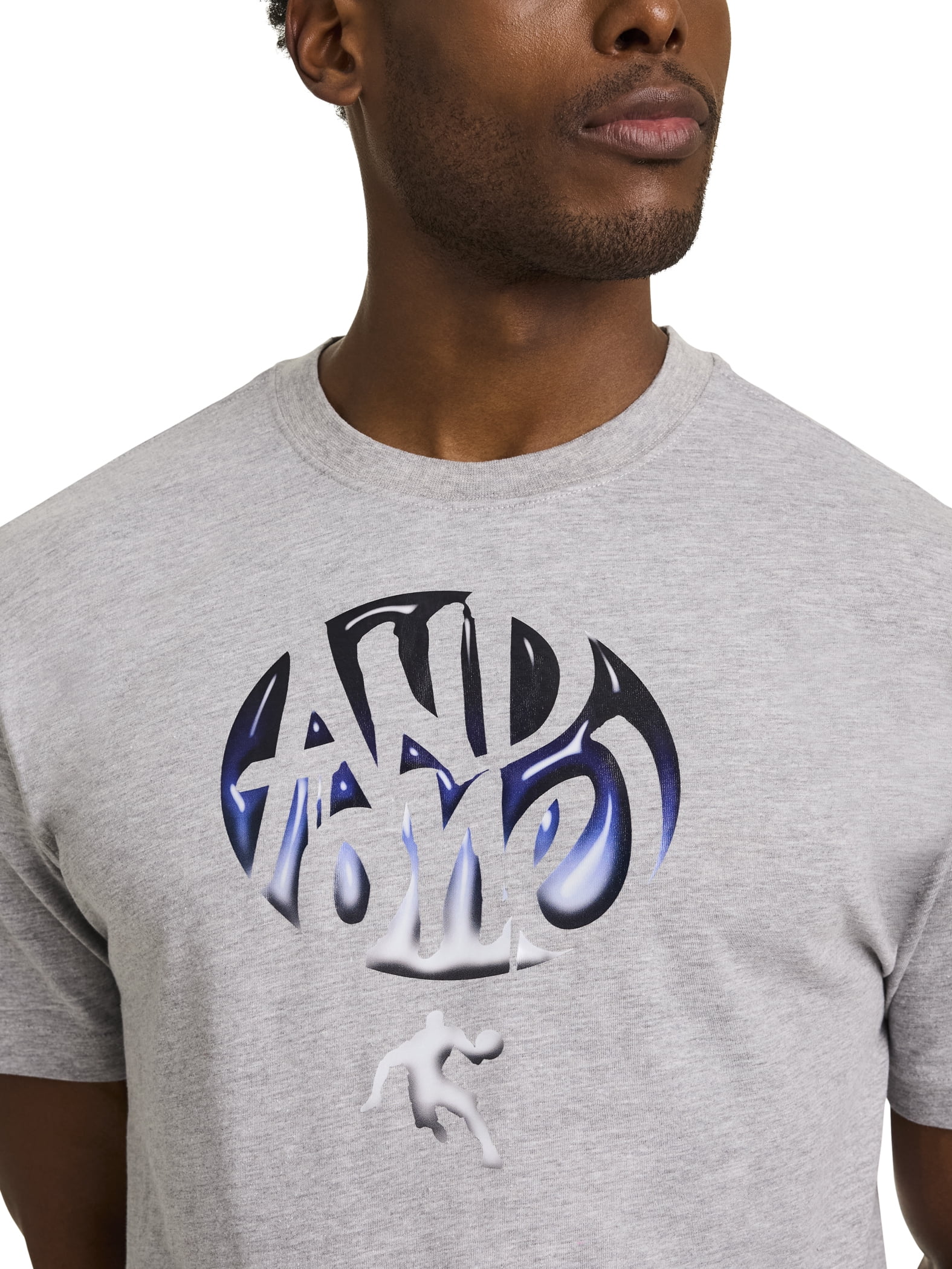 AND1 Men's and Big Men's Graphic T-Shirt, up to Size 5XL