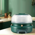thumbnail image 4 of CNKOO Grain Storage Box Large Capacity Visible Design with Lid 360-Degree Rotatable Good Seal Effect Food Grade Clear Rice Grain Container Moisture-Proof Sealed Tank Home Supplies, 4 of 12