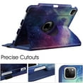 thumbnail image 6 of Fintie iPad Pro 11 Case 2020 360 Degree Rotating Stand Cover with Pencil Holder Auto Sleep/Wake, Galaxy, 6 of 6