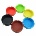 thumbnail image 3 of Conditiclusy Home Office Supply Round Solid Color High Temperature Heat Resistant Ashtray, 3 of 8