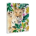 thumbnail image 2 of Stupell Industries Bohemian Garden Plants Cheetah Canvas Art, 16 x 20, by Lanie Loreth, 2 of 8
