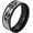 Black, variant on Chinese Dragon Ring for Men, Stainless Steel Hip Hop Statement Domineering Band