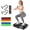 Black, variant on Vibration Plate Exercise Machine, 200 Speed Levels 450 lbs Capacity Fitness Platform, 10 Preset Modes with Resistance Bands and Remote, Blue