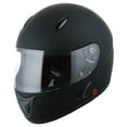 thumbnail image 3 of 1Storm Motorcycle Bike Full Face Helmet HB75 Horn Wing as Bonus Matt Black, 3 of 10