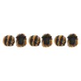 thumbnail image 2 of Qarigey Extensión de moño afro hermosa y manejable de fibra para cabello natural para mujeres a la moda Q9 1H27 Type1 NO1, 2 of 6