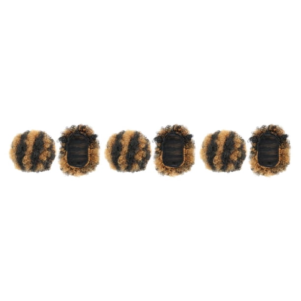 Soidarity Up Wraps pelo sintético fácil de usar con estilo peinados Afro extensión Afro Bun para cabello Natural Q9 1H27 Type1 NO1