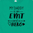 thumbnail image 4 of Inktastic My Daddy is an EMT and a Hero Boys or Girls Baby T-Shirt, 4 of 5