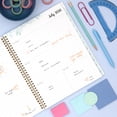 thumbnail image 3 of Blue Sky 2026-2027 Weekly and Monthly Academic Year Planner Calendar, July 2026 - June 2027, 8.5" x 11", Flexible Cover, Wirebound, Laminated Tabs, Storage Pocket, Laurel, 3 of 10