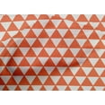 thumbnail image 4 of oneOone Cotton Poplin Orange Fabric Triangle Sewing Material Print Fabric By The Yard 42 Inch Wide - N3, 4 of 4