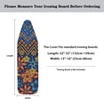 thumbnail image 6 of HELLHERO Elastic Fasteners Ironing Board Covers Iron Pad Board Cover Quick Install Easy Cleaning for Home Most Iron Boards Dust - Proof, 6 of 6