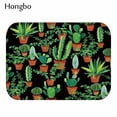 thumbnail image 4 of Hongbo Tropical Cactus a Pattern Anti-Slip Suede Carpet Door Mats Doormat Outdoor Kitchen Room Floor Mat Rug, 4 of 5