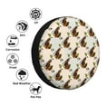 thumbnail image 4 of Salouo Art cute koala Print Spare Tire Cover 14-17 inch Spare Tire Protector Universal Tough Tire Wheel Cover for Trailer SUV and Truck-15 inch, 4 of 6