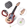 thumbnail image 4 of Riwcyla 54cm Ukulele with Pick Musical Note Design Handheld Ukulele for Beginner Gift Small Guitar Nylon Strings Musical Instrument, 4 of 6