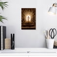 thumbnail image 3 of Elephant Stock Resurrection Of Christ Wall Art - Vertical Canvas Wall Art - Living Room Wall Decor - Religion And Spirituality Canvas - Brown And Beige Decor - 8" x 12", 3 of 8