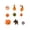 A-Q9, variant on Fall Decorations Fall Pumpkins Set Autumn Harvest Table Centerpieces Cornucopia Basket Bowl Filler for Home Thanksgiving Halloween Party Holiday Gift Decor,G