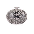 thumbnail image 1 of IMAX 95202RF Rowena Small Earthenware Vase - Silver, 1 of 1