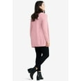 thumbnail image 2 of ellos Women's Plus Size Boyfriend Cardigan - 4X, Pink Sherbert, 2 of 4