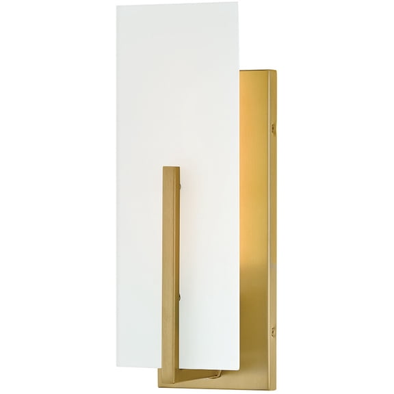Lark 85640LCB Roman 1 Light 14" Tall Bathroom Sconce - Brass