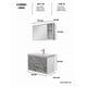thumbnail image 4 of Mueble Gabinete para Baño con Lavamanos, Monomando y Botiquín con Espejo, Gabinete Moderno con Almacenamiento, Diseño Elegante y Funcional., 4 of 5
