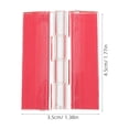 thumbnail image 2 of HEALEEP 5pcs Self Adhesive Folding Hinges Transparent Acrylic Mini Hinges For Diy Boxes And Sturdy Design Easy To Use, 2 of 8