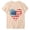 Beige—America 250 shirt, variant on Womens 4th of July Shirts Plus Size Patriotic USA Flag Pattern T shirts Elegant Short Sleeve Tees Flowy Round Neck Blouses Tops Red M