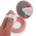 thumbnail image 3 of KAKOWELY 2Pcs Empty Plastic Loose Powder Compact Container Reusable Makeup Powder Boxes,2.56"X2.56"X1.18", 3 of 5
