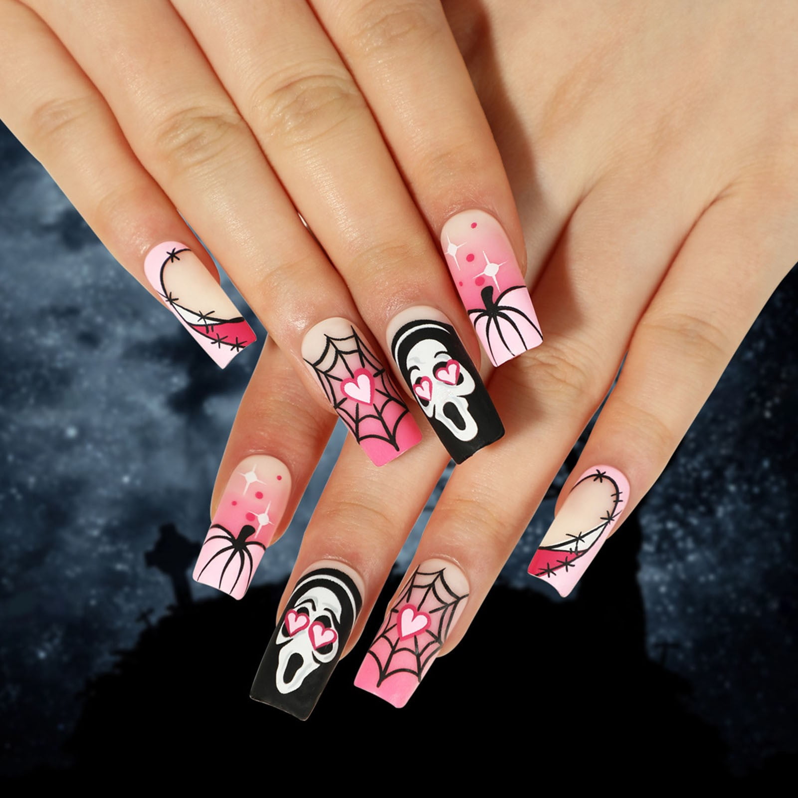 Static Nails Reusable Nails Coffin Full Cover Gel Nail Tips Short Coffin Tips Half Cover Nail Tips Clear And Full Nail Tips Clear Short Coffin Nails Medium Length Glitter Clear Coffin Nails Full Cover