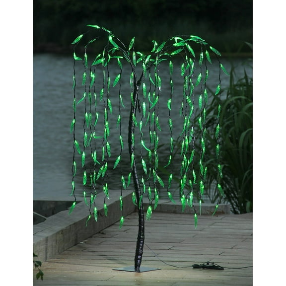 Lightshare 5.5 Feet Willow Tree Light, 200 LED Lights