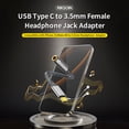 thumbnail image 2 of USB C to 3.5mm Female Headphone Adapter, Type C to AUX Audio Cable Compatible with iPhone 15/Pro Max/15 Pro/15 Plus Samsung Galaxy S23 S22 S21, 2 of 6