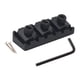 thumbnail image 5 of Tuerca de bloqueo de guitarra de 43 mm, tuerca de bloqueo de cuerda de aleación de zinc para trémolo de guitarra eléctrica Negro, 5 of 9