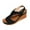 B Black, variant on Women's Sandals T Strap Dress Sandals Simple Flat Shoes Open Toes Party Commuting Shoes Indoor Outdoor Shoes Black 36