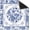 Blue and White, variant on Blue and White Chinoiserie Floral Hummingbird Mahjong Mat 31.5x31.5 Inch, Non-Slip and Noise Reduction Mah Jong Table Mat Cover Gifts for Mahjong Lovers Poker Board Games Dominoes
