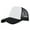 Silver, variant on KLOY2K Unisex Color-Block Dad Hat, Sponge-Cushioned Brim (One Size) for Travel & Casual Sports Quick Dry Run Hat,Black One Size