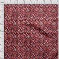 thumbnail image 4 of oneOone Cotton Poplin Red Fabric Abstract Sewing Craft Projects Fabric Prints By Yard 42 Inch Wide, 4 of 4
