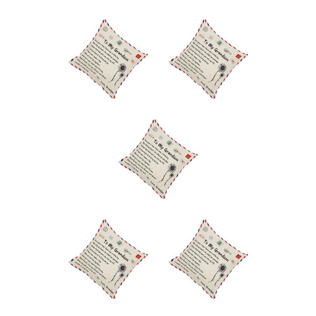 Sidaley Funda de almohada con diseño de sobre, funda de almohada decorativa de forma cuadrada, funda de cojín para la espalda de la cama del Type2 NO2