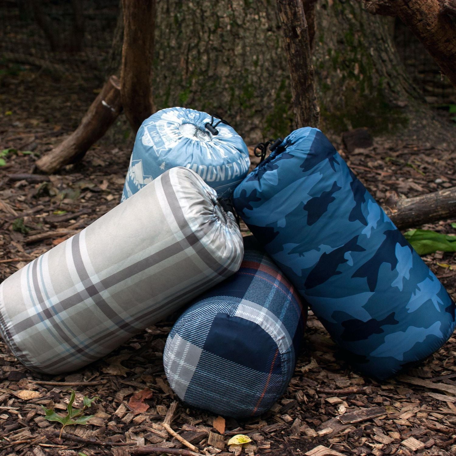 Jeté intérieur/extérieur résistant à l'eau certifié Coleman