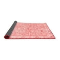 thumbnail image 2 of Ahgly Company Indoor Rectangle Abstract Red Modern Area Rugs, 5' x 7', 2 of 4