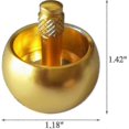thumbnail image 3 of unique Tippe Top Metal Flip Over Top Less Steel Spinning Top Toy En, 3 of 5