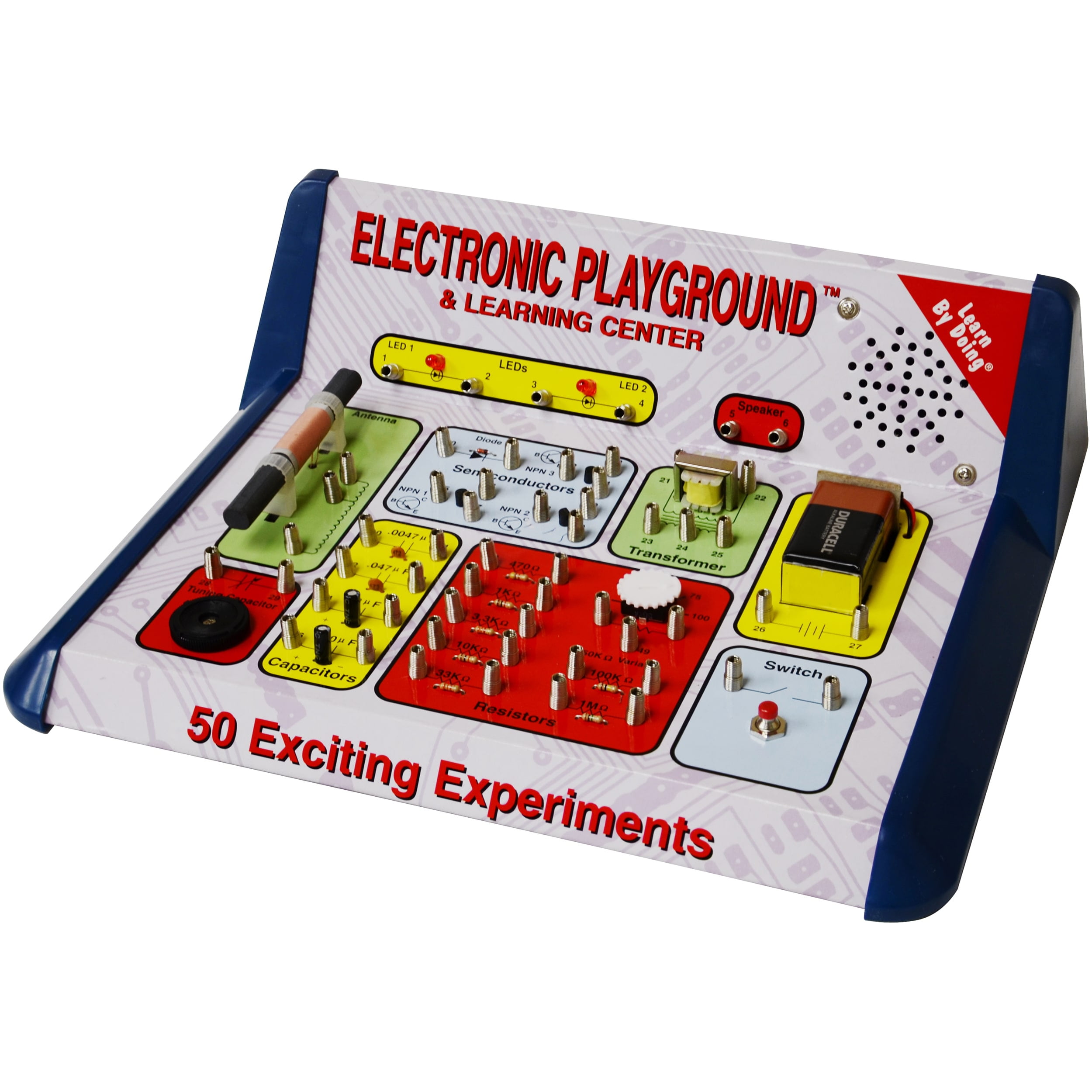 Elenco Electronic Playground 50-in-One Learning Center Electricity Science Learn 