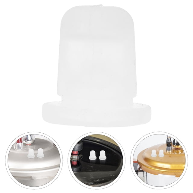 OFFIGAM 2Pcs Electric Pressure Cooker Silicone Seal Rings Replacement Parts White Easy Install and Durable