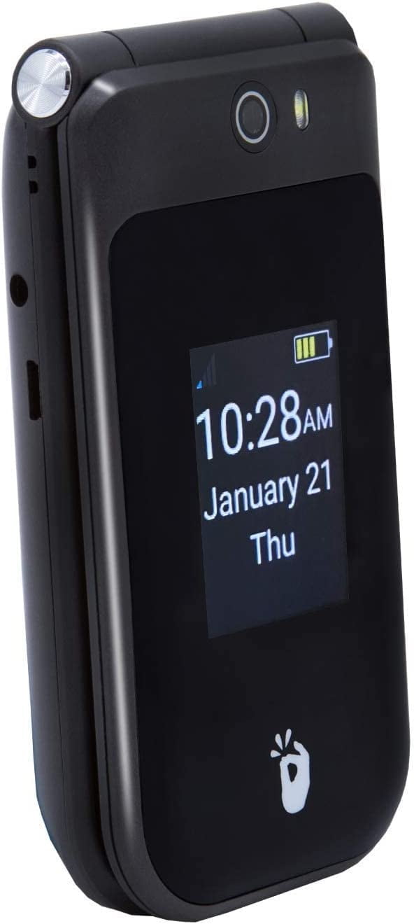 Free 1-Year Service Included - Snapfon EZ Flip Phone