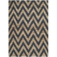 thumbnail image 1 of Safavieh Organica 3' X 5' Hand Knotted Jute Rug in Blue and Natural, 1 of 3
